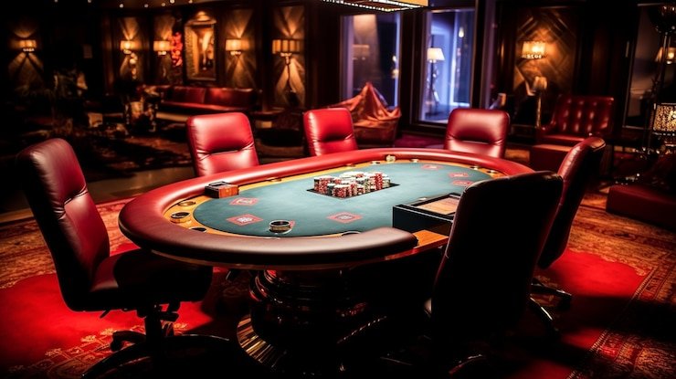 Tampilan Baccarat Kasino bernuansa koral